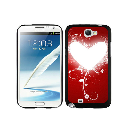 Valentine Flower Samsung Galaxy Note 2 Cases DNF | Women - Click Image to Close